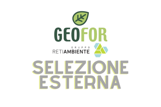 GEOFOR S.p.A.: AVVISO DI SELEZIONE PUBBLICA PER LA COSTITUZIONE DI N° 2 GRADUATORIE DA CUI ATTINGERE PER IL PROFILO DI OPERATORE ECOLOGICO LIVELLO D1