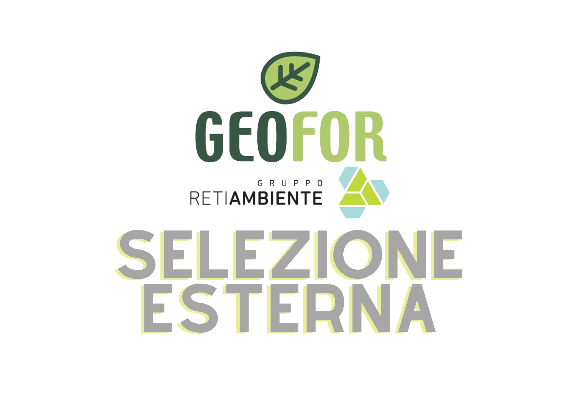 Selezione esterna: Geofor SpA