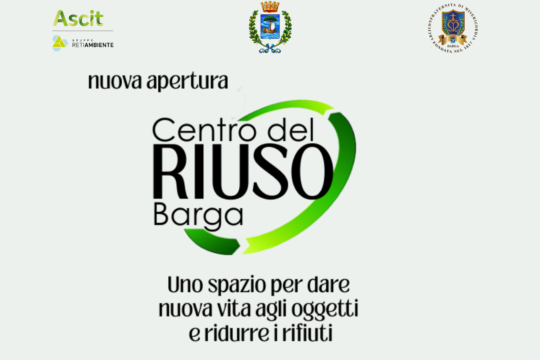 A Barga apre un Centro del Riuso per dare nuova vita agli oggetti inutilizzati