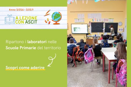 A lezione con Ascit: raccolta adesioni per nuovi laboratori didattici gratuiti per le Scuole Primarie (A.S. 2026/27)